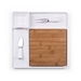 Bamboo with White Porcelain Cutting Board Set