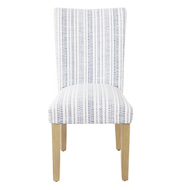 Black and White Stripes Dining Chair Accent Chair End Chair 