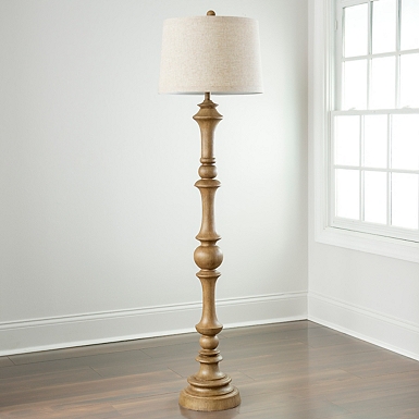 Classic Antique Brass Floor Lamp