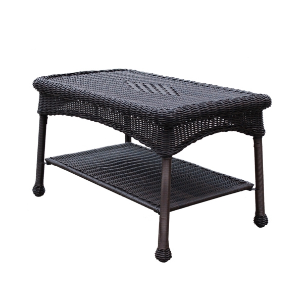 Espresso Resin Wicker Coffee Table Kirklands Home