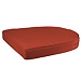 Brick Red Outdoor Wicker Seat Cushion