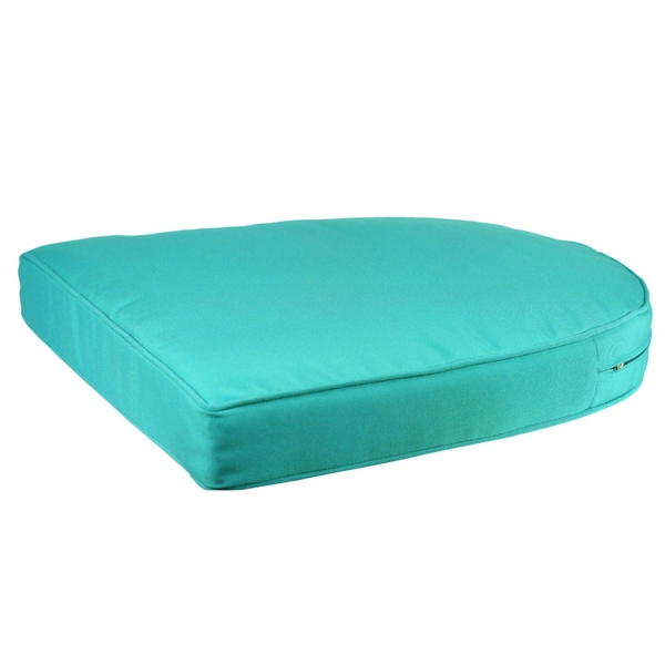 Turquoise outdoor shop chair cushions