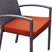 Brick Red Outdoor Dining Chair Cushion
