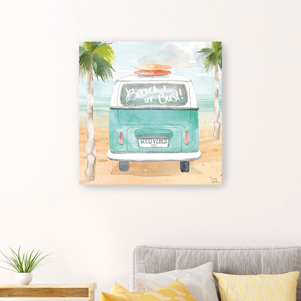 Surfs Up VI Canvas Art Print