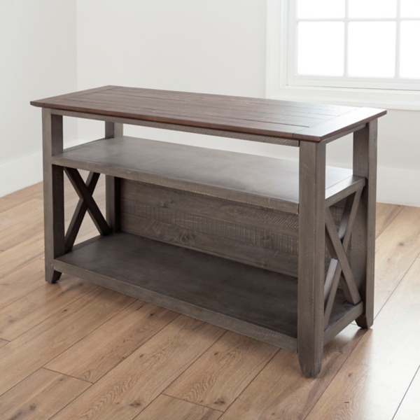 Sofa Table With Storage Kirklands Matttroy