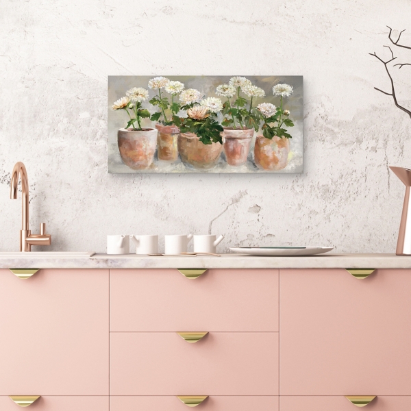 Mums the Word Canvas Art Print