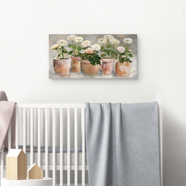 Mums the Word Canvas Art Print
