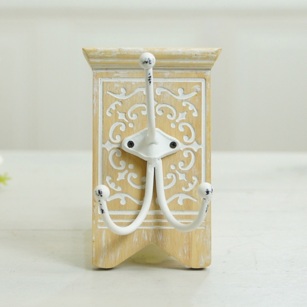 Beige Antique Carved Wood Wall Hook Kirklands Home