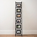 Black Beaded Frame Photo Collage Ladder