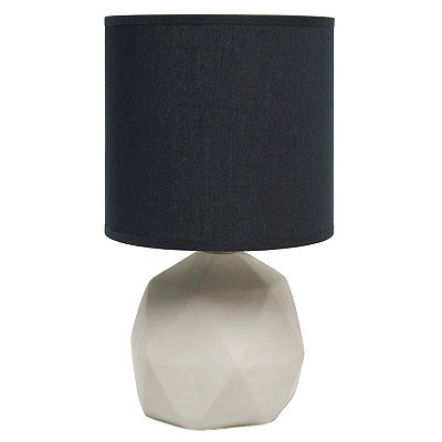 Grace Concrete Table Lamp, Kirklands Turquoise Floor Lamp