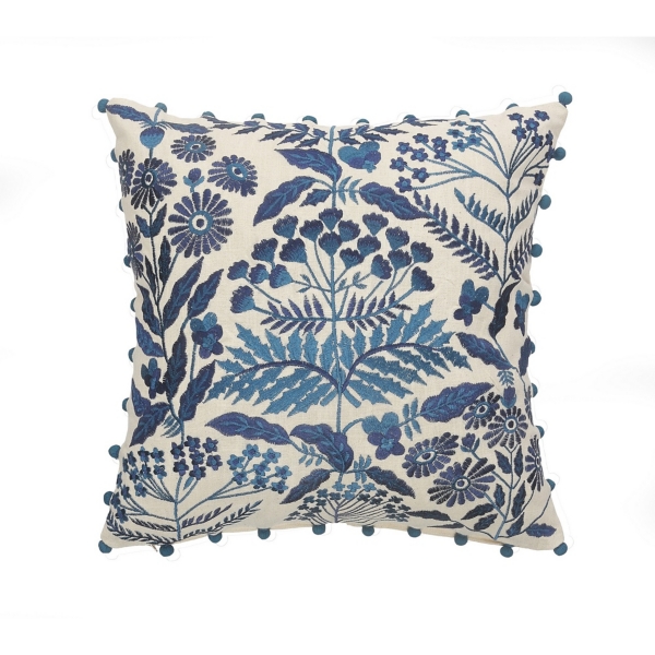 Blue and discount white chinoiserie pillows