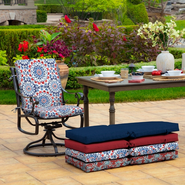 Clark Luxe Outdoor Dining Chair Cushion