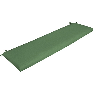 Green discount bench cushion