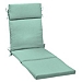Aqua Leala Texture Outdoor Chaise Cushion