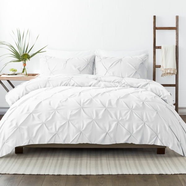Soft Pinched 3-pc. Twin Duvet Cover Set