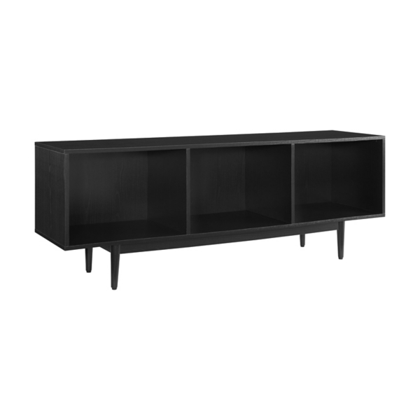 Black Modern Wood Console Table, 60 In. | Kirklands Home