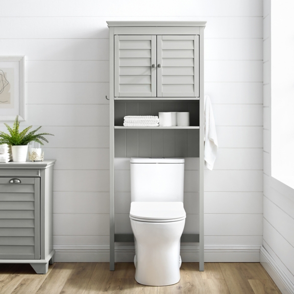 VEIKOUS OverTheToilet Storage Bathroom Organizer With Shelf