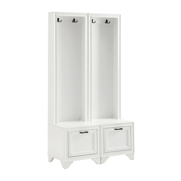 Lilly White 2Section Wooden Hall Tree Kirklands Home