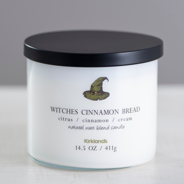 Witches Cinnamon Bread Triple Wick Jar Candle