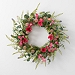 Wildflower Pansy Mini Wreath