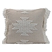 Braided Geometric Fringe Pillow