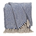 Blue Diamond Handwoven Throw