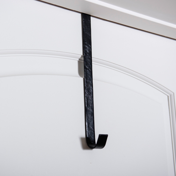 Black Leather Wreath Hanger Kirklands Home