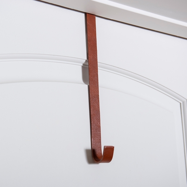 Brown Vegan Leather Wreath Hanger Kirklands Home