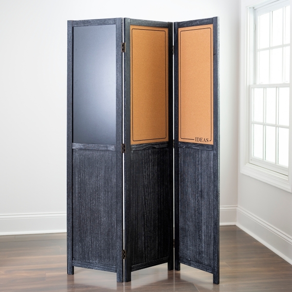 Cork and Chalk Board Room Divider Kirklands Home