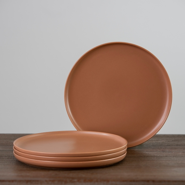 Terracotta Simple Things Salad Plates, Set of 4 Kirklands Home