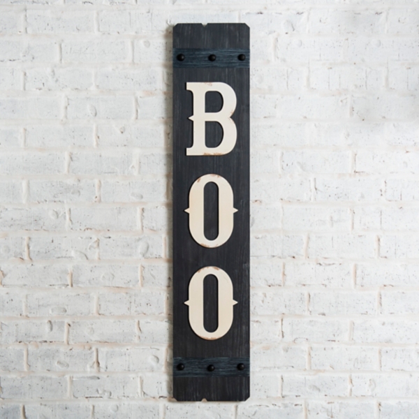 Boo Halloween Porch Board