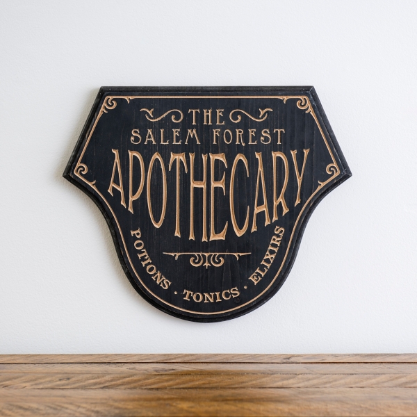 Salem Forest Apothecary Plaque