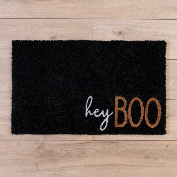 Hey Boo Halloween Doormat