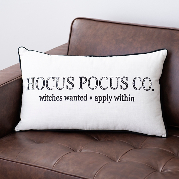 Hocus Pocus Co. Halloween Accent Pillow