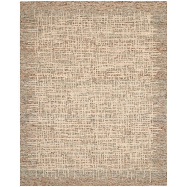 Beige Rustic Crosshatch Area Rug, 7x9 Kirklands Home