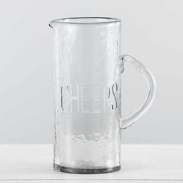 Hammered Pitcher - Cheers - Santa Barbara Design Studio