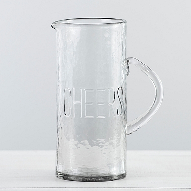 Solid Glass Draft Beer Pitcher – Cheers All