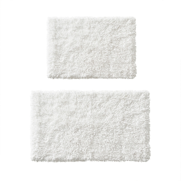 White Organic Cotton Bath Mats, Set of 2 Kirklands Home