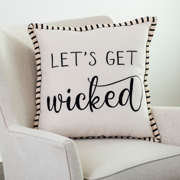 Let's Get Wicked Pillow