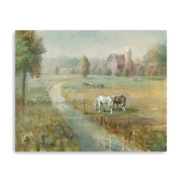 Tranquil Farm Giclee Canvas Art Print Kirklands Home