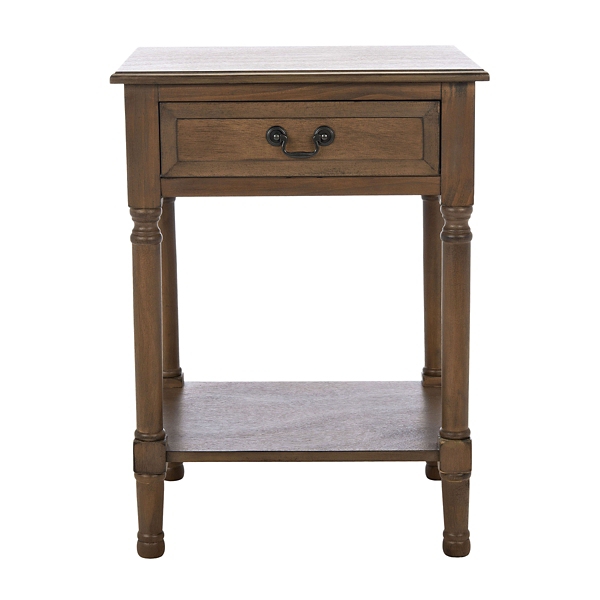 Emory Natural Single Drawer Accent Table | Kirklands Home