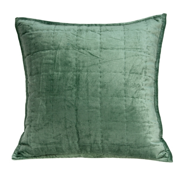 Green Solid Quilted Pillow Kirklands Home