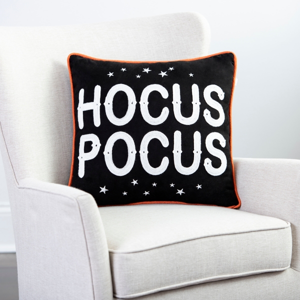 Hocus Pocus Halloween Pillow