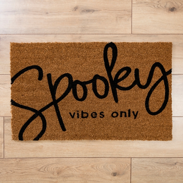 Spooky Vibes Only Halloween Doormat