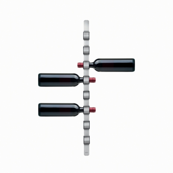 Stainless Steel Eight Bottle Wine Rack Kirklands Home