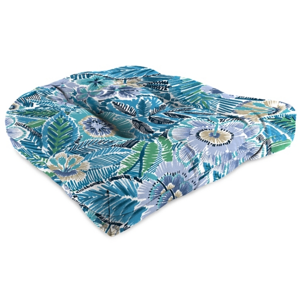 Blue Flora Outdoor Chair Cushions Kirklands Home