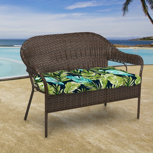 Cool Tropics Outdoor Loveseat Cushion