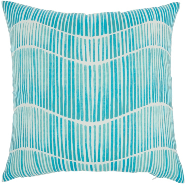 Turquoise Jubilant Coastal Outdoor Pillow Kirklands Home