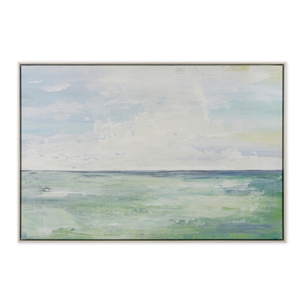 Rough Tide Framed Canvas Art Print | Kirklands Home