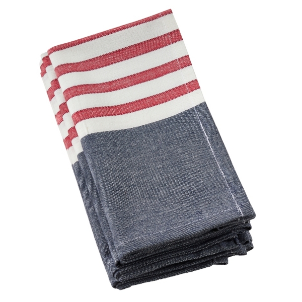 July Fourth Chambray Napkins, Set of 4